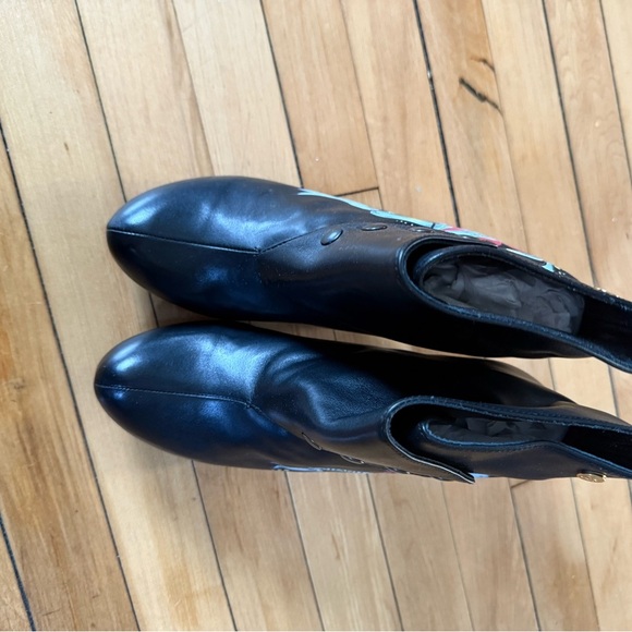 Carpe Diem- Black Tattoo ankle boot- limited Edition - Picture 3 of 7